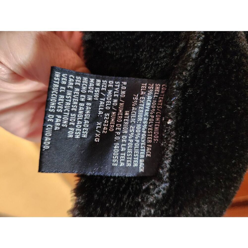 Weather Tamer XL BLACK Full zip, Hooded Jacket, fully lined. - Picture 8 of 8
